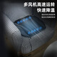 Summer car office fan seat cushion square mat ice mat home car student cooling mat office sofa seat pet mat 5V5 fan