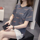 
Piercadan fat mm belly-covering versatile pure cotton short-sleeved T-shirt for women 2025 summer new style 200Jin [Jin equals 0.5 kg] loose slim casual top 9928 gray M 80-95Jin [Jin equals 0.5 kg]
