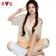 Yalu Bingsi Pyjamas pour femmes en été en été doux et confortable style ours ours de dessin de l'été pantalon à manches courtes ensembles de vêtements à la maison yfy9905 # m [suggéré 80-100jin [Jin est égal à 0,5 kg]]]
