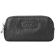 Scarecrow (MEXICAN) car key bag men's genuine leather mini bag multi-functional simple access card bag cowhide coin wallet black