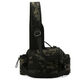
Multifunctional Luer chest bag large waist bag tactical crossbody fishing fishing bag pole bag outdoor backpack black CP color
