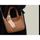 Cinvaikrose Day's Day Gift Small C/K Bag Women's Women's 2025 Новая сумка для кроссбука с одной плечой ковша коричневая сумка коричневая
