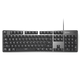 罗技（Logitech）K845 有线机械键盘 游戏办公 彩色个性 背光青轴数字 极昼 官方标配 x 否 x 104键 x 红轴