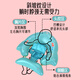 自游宝贝 SWIMMING BABY婴儿游泳圈儿童宝宝泳圈小月龄新生儿坐圈安全防翻可趴可躺救生圈 小黄鸭蛋蛋圈0-3岁(6-30斤)