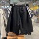 阿迪达斯 （adidas）运动裤男裤2025夏季新款休闲裤针织透气宽松五分裤短裤 KC3897 M