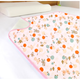 All pure cotton baby diaper pad waterproof breathable diaper pad washable large size pure cotton sheet aunt pad pure cotton begonia fruit 100x120cm