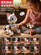 
Qilicai intelligent robot cat children's toys boys and babies girls electric remote control walk will call robot dog June 1 gift upgrade gesture obstacle avoidance version dual lithium battery technology green-renew