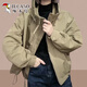 
Woodpecker 2025 Spring and Autumn New Women's Short Jacket Fashionable Shock Clothes Short Small Top Jacket Women's Clothes Black (Spring and Autumn Style) M (Suggested 100 Jin [Jin equals 0.5 kg])