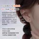 First encounter F136 medical titanium alloy earrings for ear piercing, titanium steel earrings for men, next-day delivery, ear-raising stick for women, no need to take them off when sleeping, 3mm ball * 8mm long earrings, 1 pair, medical