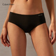 
Calvin KleinCK underwear for women two-packs comfortable, non-marking cotton crotch anti-pinch hip half-butt panties QP1049O 6XY-space black/meat color S