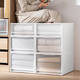 Boîte de rangement Yonghuan Tiroir en plastique Vêtements ménagers Armoire Boîte de rangement Boîte de rangement transparent Boîte d'organisation transparente 9227 Deep 44 Largeur 34 Hauteur 19 Prix One-Pack 365 jours / dix ans Garantie / Dégâts