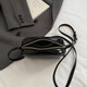 Frauen Crossbody Bag Nische Design Feste vielseitige Umhängetasche Silber