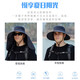 Fishing hat men's hat summer neck protection sun protection sun hat outdoor face covering sun hat super large brim shawl fisherman's hat 9215 dark gray one size 55-60cm