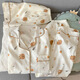 Jingpufei Sommer niedlicher Hund Baumwolle Gaze Home Clothing Drei-teilige Yunduo Cotton-J9901# Paradise Welpe Drei-teilige Set M [Vorschlag 75-100Jin [Jin ist gleich 0,5 kg]]