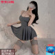 霏慕赠避孕套冰丝吊带裙纯欲风睡衣女款性感女款2025新款夏款高级感大 【2件装】6625吊带裙+6656古典旗袍 均码 【建议体重80-120斤】