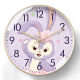 Star Dailu Wall Reloj Cartoon Princess Room Smart Rechin Girl Lindo Girl Heart Quartz Reloj Mute BF1047 Star Dailu -H Black Frame - Reloj de Radio desde 10 pulgadas