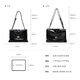 Ximuting Holiday Escape Chain Bag New Women's Single-Shoulder Summer Crossbody Bag Design Niche Bag Deep Black No Specifications