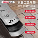 Tape measure 5 meters household rice ruler steel measuring ruler mini small stainless steel measuring tool thickened cutting-proof hand Simple white and black model 5m*19mm -DLX2629 official