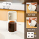 Beige dining table vinegar pot seasoning bottle soy sauce vinegar bottle kitchen glass set household vinegar bottle soy sauce pot sesame oil bottle special small vinegar pot 120ml 1 pack