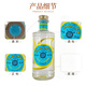 Malfy Wine Zitronengeschmack Gin Gin Gin 750 ml