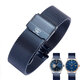 DK adapted watch strap steel strap original model 31056 3886 51154 5876 men and women steel bracelet black blue 20 double snaps - black 23mm (size refers to the inner width of the dial interface