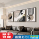 
Dongyongtang black, white and gray abstract art sofa background wall decorative painting sense living room hanging painting modern three JD13785 left and right 35*50 middle 70*50