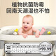 儿童洗澡桶宝宝泡澡桶小孩浴盆折叠游泳可坐躺家用大号婴儿沐浴桶 不感温灰色大号