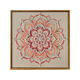 
Chinese style Songjin pearl painting DIY material package event oil painting intangible cultural heritage handmade decoration painting team building decoration hanging painting LL13570 [full color spray painting] send some drill pen 60*60cm thick solid wood inner frame + beautiful outer frame [