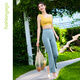 Fan Sheng Yoga Pantalon de yoga de fitness sportif nude mince avec un pantalon de yoga slim et mince à 8 points FC15781W Yun Chenlan M