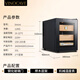 Vinocave cigar cabinet, constant temperature humidifier, home cigarette cabinet, eggplant box, sober eggplant box, company office countertop, exquisite cigar Chunhua display cabinet, new product launch, eggplant Chunhua 150-200 pieces 33L