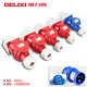 Delixi Electric Delixi Airways Plug industriel 32A Socket 3 Core 4 Électricité triphasée 380V Male et femme Protection d'accueil Femme DEP2-12532A5 CORE OUVERT