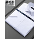 Yager flagship official store short-sleeved shirt 2025 men's summer new business casual professional formal wear without scalding and anti-wrinkle white [blue and white shallow plaid] DX6629 39 120-130