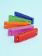 Zhexiang harmonica pour enfants 0-3 ans, instruments de soufflage spéciaux pour bébés Toys pour débutants et organes oraux pour enfants Purple Harmonica