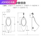 JOMOO Induction Urinal Bucket Men's Wall-mounted Smart Urinal Commercial Ceramic Toilet Household Urinal Bucket 13071 [Induction Flush] Urinal Bucket (DC)