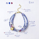 AMY S GARDEN New Product Amy s Garden Tanzanite Millet Bead Bracelet for Women New Chinese Style Stacking Wu Qingya Bracelet + Brand Gift Box