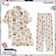 雅鹿helloKitty睡衣女夏季三件套装纯棉2025新款短袖春秋家居服 S761#樱桃熊三件套 M 【建议75-100斤】