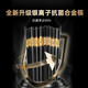 
Double gun lucky star high light KZ4882 mass-produced alloy chopsticks for home and family 2025 new high-end 30 double non-slip installation) lucky and longevity-gold (27cm banquet). 30 pairs