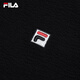 
FILA official women's knitted long-sleeved jacket 2025 summer fashion casual simple loose top