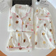 
Jingpu Fei Polka Dot Puppy Set for Women in Summer Thin Cotton Short Sleeve Home Furnishing Clothing Yunduo Cotton-9902# Star KT Cat Three-piece Set M [Suggested 75-100Jin [Jin equals 0.5 kg]]
