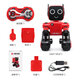 
Children's intelligent remote control robot toys Early education singing and dancing 3-6-7 years old charging boy gift Red upgraded version of intelligent dialogue + mobile APP Official standard configuration