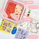 Xubeile Magic Hotpot Foam Textur Gemälde Prise Le Ponge absorbieren Wasser Kinder DIY handgefertigtes Mädchen Spielhaus Spielzeug Spielzeug