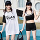 泳衣女保守分体2025新款泳装泡温泉三件套大码胖mm显瘦游泳衣 6625-黑色 M (80-95斤
