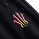 ANTA (ANTA) Kyrie Irving Series丨American loose drape sports trousers for men and women plus velvet wide-leg casual pants basic black-2M (girls are recommended to choose one size smaller)