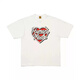 Lee Kids Japanese American Trendy Brand Human Dragon Year Limited Limited Men à manches courtes Couple d'été T-shirt Animal Top 3886 Black S