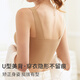 莫代尔无痕内衣女聚拢小胸收副乳防下垂2025新款美背心式一体文胸罩 卡其肤主图款-背心式 【1件装】 M