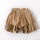 Hualin Mode Girls Plissee Rock Grundschule Uniform Performance Marine Khaki Sommer Mittelschule Guangzhou Dreizehn Linien 6627 Schwarz 110 cm