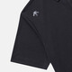 Descente Men's Double Bretted Functional Short Polo Polo Summer Sweat-Absorbing and Breathable Black L (100)