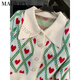 Magiopy International роскошный высококачественный бренд соль солир Fried Street Casual Sports Set Woman's Spring 2025 Новый вязаный свитер с длинным рукавом белый вязаный топ + короткие юбки S (100Jin [Jin равняется 0,5 кг])