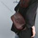 ANYSMIC Bags Women's Bags Luxury Brand Shoulder Crossbody Bags Women's 2025 New Fashion Versatile Genuine Leather Commuting Small Square Bag Women Brown
