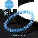bhiodha bracelet for women glutinous aquamarine bracelet blue crystal sea bao blue 520 Valentine's Day birthday gift one thing one shot aquamarine number 12163 beads approx.